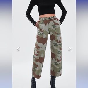 Zara Camo Cargos